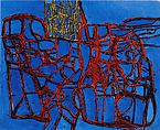 Models for Synthetic Pictures, Terry Winters (American, born Brooklyn, New York, 1949), Portfolio of twelve intaglio prints, each combining open bite etching, soft ground etching, sugar lift aquatint, and spit bite aquatint printed in five colors
