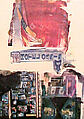 Marrakitch: Next Room, Robert Rauschenberg  American, Multi-color photoscreenprint