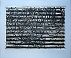 Linking Graphics, Terry Winters  American, Aquatint, printed in two colors