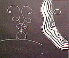 Cane, Martin Puryear (American, born Washington, D.C., 1941), Portfolio of 7 woodblock prints on Japanese paper