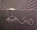 Cane, Martin Puryear (American, born Washington, D.C., 1941), Portfolio of 7 woodblock prints on Japanese paper