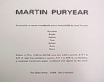 Cane, Martin Puryear (American, born Washington, D.C., 1941), Portfolio of 7 woodblock prints on Japanese paper