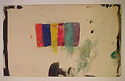 Untitled, Jim Dine  American, Wax crayon, watercolor, and brush and black ink on paper