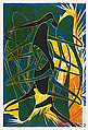 Wind shift, Steven Sorman  American, Lithograph and woodcut