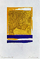 Mediterranean (State II Yellow), Robert Motherwell  American, Color lithograph and screenprint