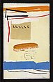 America–La France Variations, Robert Motherwell (American, Aberdeen, Washington 1915–1991 Provincetown, Massachusetts), Set of seven color lithographs with collage of torn and colored handmade papers