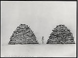 Proposal For the Met, NY Roof Garden, Andy Goldsworthy  British, Graphite on paper