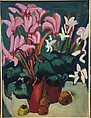 Cyclamen, Ernst Ludwig Kirchner  German, Oil on canvas