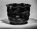 Vase, George E. Ohr (American, Biloxi, Mississippi 1857–1918  Biloxi, Mississippi), Earthenware, American