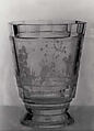 Tumbler, Michael Powolny (Austrian, Judenburg 1871–1954 Vienna), Glass, Austrian (Vienna)