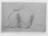 Horse, Pericle Fazzini  Italian, Graphite on paper