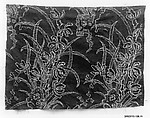 Textile fragment, Unknown Designer, Silk taffeta