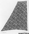 Textile sample, Unknown Designer, Silk, plain weave