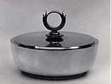 Bonbon box with cover, Erik Herman Fleming  Swedish, Silver, Swedish