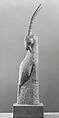 Figure of Dignity - Irish Mountain Goat, John Bernard Flannagan (American, 1895–1942), Granite, and cast aluminum, on concrete plinth