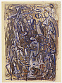The Last Supper, Mark Tobey  American, Tempera on paper