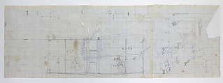 Sketches for "The Sun", Richard Lippold  American, Graphite and pen and ink on graph paper