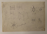 Sketches for "The Sun", Richard Lippold  American, Graphite on paper