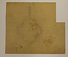 Sketches for "The Sun", Richard Lippold American, Graphite on tracing paper