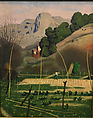 Landscape at Saint-Jeannet, Provence, Félix Vallotton Swiss, Oil on canvas