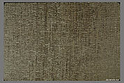 Textile sample, Anni Albers  American, born Germany, Linen, cellophane