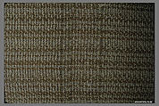 Textile sample, Anni Albers  American, born Germany, Rayon, linen
