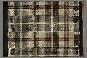 Textile sample, Anni Albers  American, born Germany, Linen and cotton