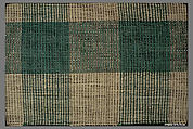 Textile sample, Anni Albers  American, born Germany, Cotton and linen