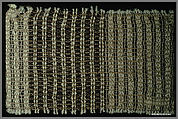 Textile sample, Anni Albers  American, born Germany, Cotton and linen