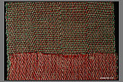 Textile sample, Anni Albers American, born Germany, Jute and cotton