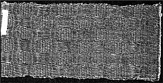 Textile sample, Anni Albers American, born Germany, Cotton