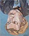 Portrait of H.M. Werner, Georg Baselitz  German, Synthetic resin emulsion paints (Dispersionsfarbe) on canvas