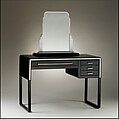 Dressing Table, Norman Bel Geddes American, Enameled and chrome-plated steel