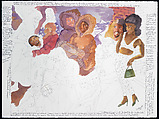 Matthew Henson and The Quest for The North Pole, Robert Colescott  American, Watercolor and graphite on paper