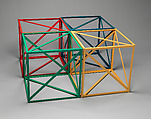 Chaar Yaar II (Four Friends), Rasheed Araeen (Pakistani, born Karachi, 1935), Painted wood