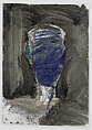 Mary Julia's Head, Manuel Neri  American, Matte opaque paints and charcoal on paper