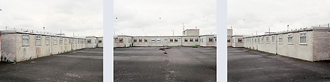 The Maze/Long Kesh Prison: H — Block 5, C Wing, Rear, and B Wing, Donovan Wylie  Irish, Inkjet print