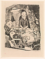 Hell, Max Beckmann (German, Leipzig 1884–1950 New York), Portfolio of eleven transfer lithographs