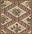 Toile de Guerre (War Toile), Unknown Designer, Printed cotton