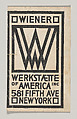 Modern Interiors Designed and Executed by the Wiener Werkstaette, Joseph Urban (American (born Austria), Vienna 1872–1933 New York), Color lithograph (cover); photomechanical print (four bifolios); photomechancial print (one bookplate)