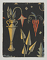Joseph Urban Announces the arrival of new Artcraft work from the Artists of Vienna Modern Interiors, Joseph Urban (American (born Austria), Vienna 1872–1933 New York), Color lithograph (cover); photomechanical print (three bifolios)