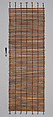 Free Hanging Screen, Anni Albers (American (born Germany), Berlin 1899–1994 Orange, Connecticut), Walnut lath, dowels, waxed harness-maker thread