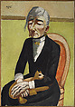 The Old Actress, Max Beckmann  German, Oil on canvas