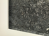 UNTITLED, Bruce Conner (American, McPherson, Kansas 1933–2008 San Francisco, California), Porous point pen and black ink on paper, in artist frame with mirrored fillets