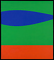Blue Green Red, Ellsworth Kelly  American, Oil on canvas