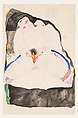 Observed in a Dream, Egon Schiele Austrian, Watercolor and graphite on paper