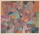 Untitled, Paul Klee (German (born Switzerland), Münchenbuchsee 1879–1940 Muralto-Locarno), Watercolor and ink on paper mounted on cardboard