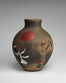 Vase, Joan Miró (Spanish, Barcelona 1893–1983 Palma de Mallorca), Painted earthenware