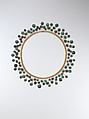 Necklace, Jens Andreasen (Danish, Copenhagen 1924–1996), Gold, turquoise