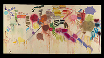 Smashed Strokes Hope, Joan Snyder American, Oil on canvas